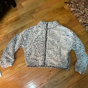 Fuzzy zip up
